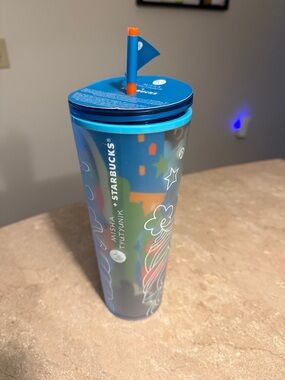 MISHA TYUTYUNIK x STARBUCKS cold cup w/ straw